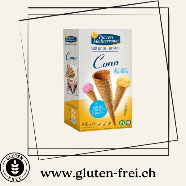 Eiswaffeln Piaceri Mediterranei glutenfrei ★